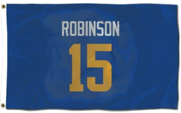 Demarcus Robinson Los Angeles Rams   Royal  Flag (3 X 5) - Gold