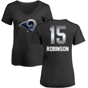 Demarcus Robinson Women's Los Angeles Rams Midnight Mascot T-Shirt - Black