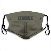 Derion Kendrick Los Angeles Rams  Face Mask - Olive