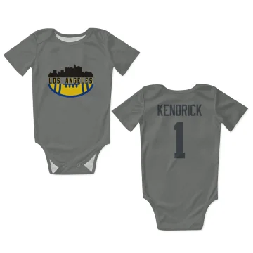 Derion Kendrick Los Angeles Rams  Infant & Newborn Bodysuit - Gray