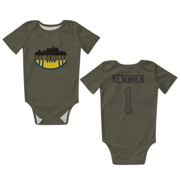 Derion Kendrick Los Angeles Rams  Infant & Newborn Bodysuit - Olive