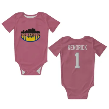 Derion Kendrick Los Angeles Rams  Infant & Newborn Bodysuit - Pink