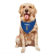 Derion Kendrick Los Angeles Rams   Royal  Dog & Cat Pet Bandana - Gold