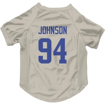 Desjuan Johnson Los Angeles Rams   Bone Dog & Cat Pet Jersey