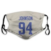 Desjuan Johnson Los Angeles Rams   Bone Face Mask