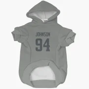 Desjuan Johnson Los Angeles Rams  Dog & Cat Pet Hoodie - Gray