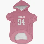 Desjuan Johnson Los Angeles Rams  Dog & Cat Pet Hoodie - Pink