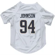 Desjuan Johnson Los Angeles Rams  Dog & Cat Pet Jersey - White