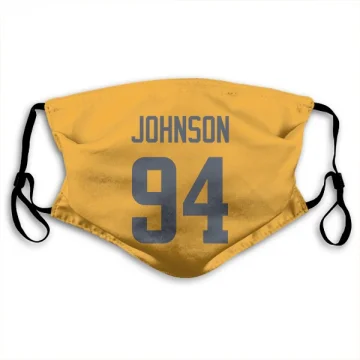 Desjuan Johnson Los Angeles Rams  Face Mask - Gold