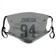 Desjuan Johnson Los Angeles Rams  Face Mask - Gray