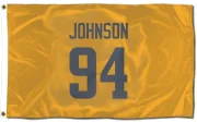 Desjuan Johnson Los Angeles Rams  Flag (3 X 5) - Gold