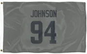 Desjuan Johnson Los Angeles Rams  Flag (3 X 5) - Gray