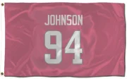 Desjuan Johnson Los Angeles Rams  Flag (3 X 5) - Pink