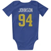 Desjuan Johnson Los Angeles Rams  Infant & Newborn Bodysuit - Royal