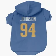 Desjuan Johnson Los Angeles Rams   Royal  Dog & Cat Pet Hoodie - Gold