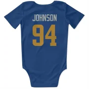 Desjuan Johnson Los Angeles Rams   Royal  Infant & Newborn Bodysuit - Gold