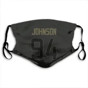 Desjuan Johnson Los Angeles Rams  Service Face Mask - Black