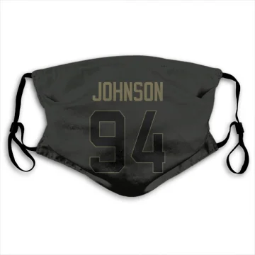 Desjuan Johnson Los Angeles Rams  Service Face Mask - Black