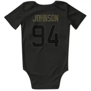 Desjuan Johnson Los Angeles Rams  Service Infant & Newborn Bodysuit - Black