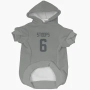 Drake Stoops Los Angeles Rams  Dog & Cat Pet Hoodie - Gray