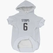 Drake Stoops Los Angeles Rams  Dog & Cat Pet Hoodie - White