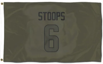 Drake Stoops Los Angeles Rams  Flag (3 X 5) - Olive