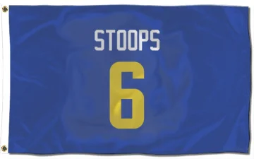 Drake Stoops Los Angeles Rams  Flag (3 X 5) - Royal