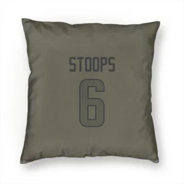 Drake Stoops Los Angeles Rams  Pillow Cover (18 X 18) - Olive