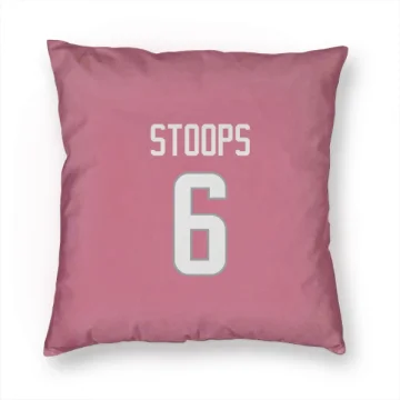 Drake Stoops Los Angeles Rams  Pillow Cover (18 X 18) - Pink