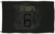 Drake Stoops Los Angeles Rams  Service Flag (3 X 5) - Black