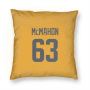 Dylan McMahon Los Angeles Rams  Pillow Cover (18 X 18) - Gold