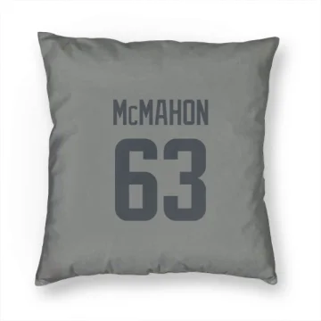 Dylan McMahon Los Angeles Rams  Pillow Cover (18 X 18) - Gray