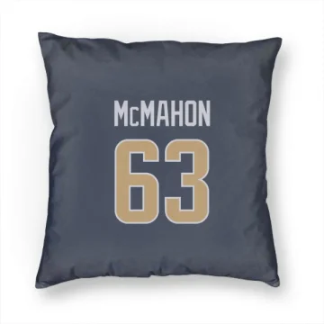 Dylan McMahon Los Angeles Rams  Pillow Cover (18 X 18) - Navy