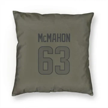 Dylan McMahon Los Angeles Rams  Pillow Cover (18 X 18) - Olive