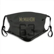 Dylan McMahon Los Angeles Rams  Service Face Mask - Black