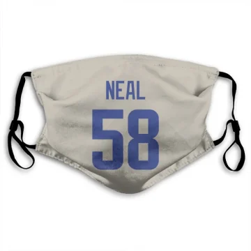 Elias Neal Los Angeles Rams   Bone Face Mask