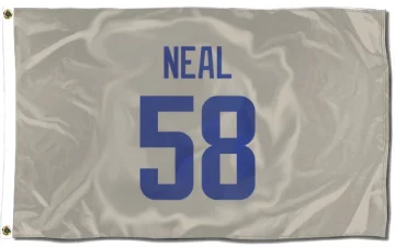 Elias Neal Los Angeles Rams   Bone Flag (3 X 5)