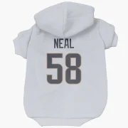 Elias Neal Los Angeles Rams  Dog & Cat Pet Hoodie - White