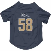 Elias Neal Los Angeles Rams  Dog & Cat Pet Jersey - Navy