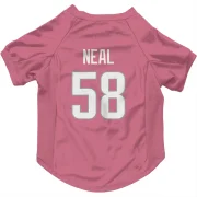 Elias Neal Los Angeles Rams  Dog & Cat Pet Jersey - Pink