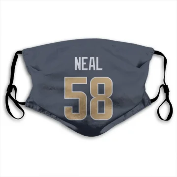 Elias Neal Los Angeles Rams  Face Mask - Navy