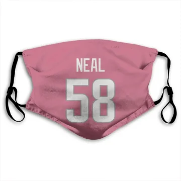 Elias Neal Los Angeles Rams  Face Mask - Pink