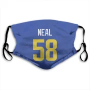 Elias Neal Los Angeles Rams  Face Mask - Royal