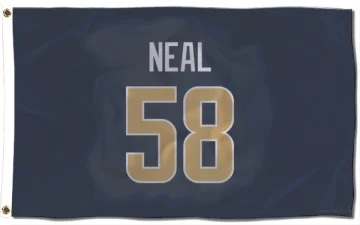 Elias Neal Los Angeles Rams  Flag (3 X 5) - Navy