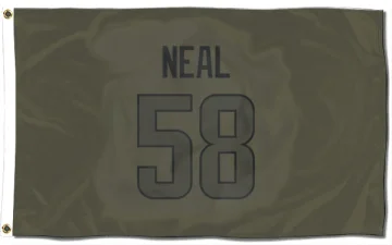 Elias Neal Los Angeles Rams  Flag (3 X 5) - Olive