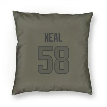 Elias Neal Los Angeles Rams  Pillow Cover (18 X 18) - Olive