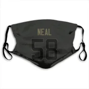 Elias Neal Los Angeles Rams  Service Face Mask - Black