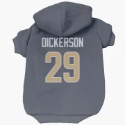 Eric Dickerson Los Angeles Rams  Dog & Cat Pet Hoodie - Navy