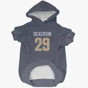 Eric Dickerson Los Angeles Rams  Dog & Cat Pet Hoodie - Navy