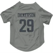 Eric Dickerson Los Angeles Rams  Dog & Cat Pet Jersey - Gray